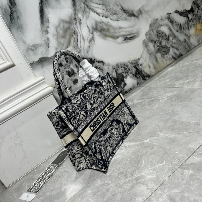10A + top quality Small Dior Book Tote 0175 XB012 26cm