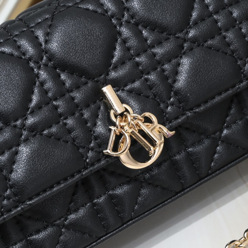 Dior Lady Dior Phone Pouch 2027 XB071 18.5cm