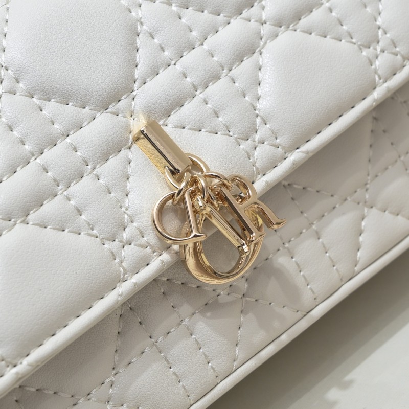 Dior Lady Dior Phone Pouch 2027 XB071 18.5cm