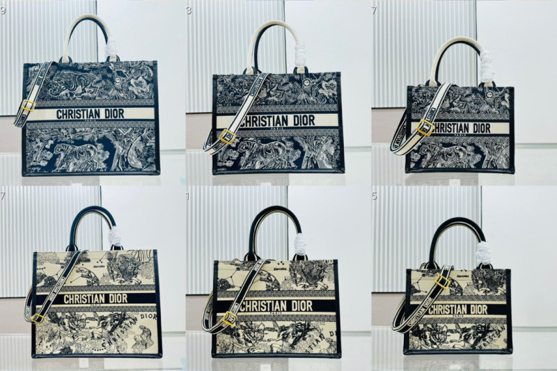 10A + top quality Dior Book Tote With Strap 8833 LM012042062 26-42cm