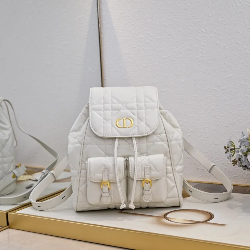 Dior Caro Backpack 6301 LM022 23cm