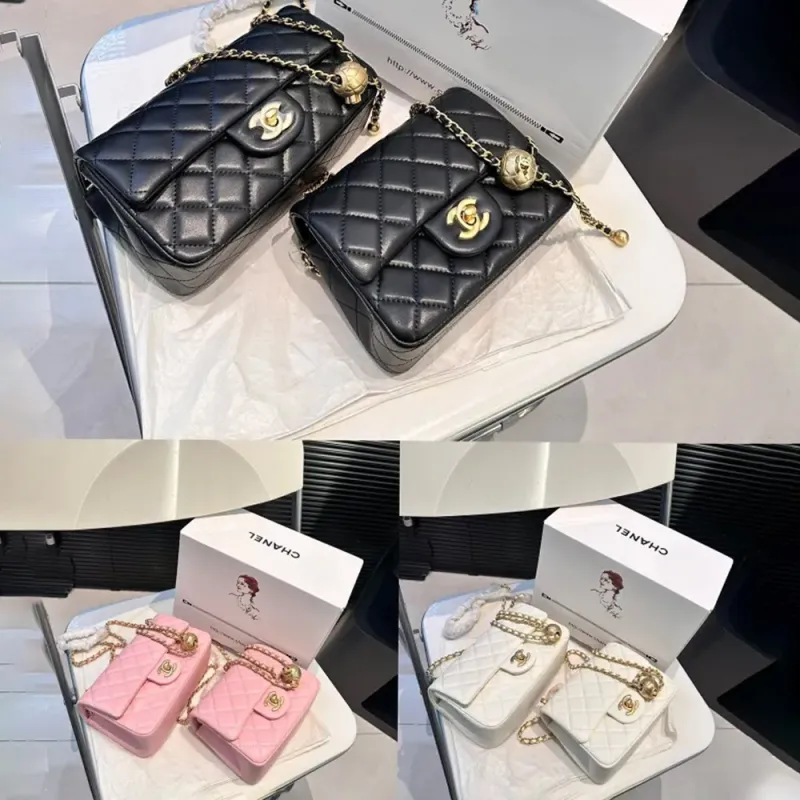 Chanel Shoulder Bag 1787 LLS071 17-20cm