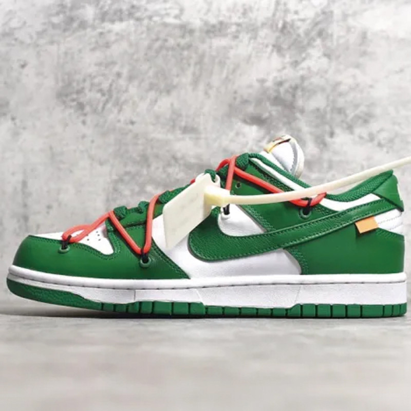 Off-White x NK SB Dunk Low LTHR OW CT0856-100 XM072