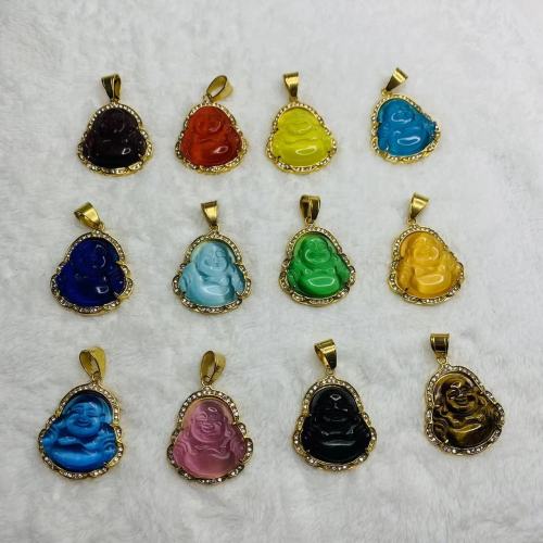 Jade Buddha pendant