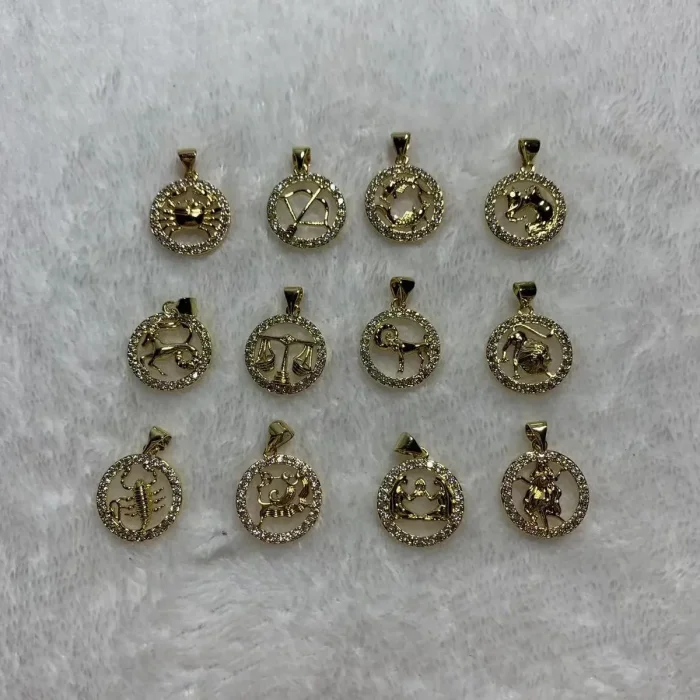 zodiac pendant(12pcs)