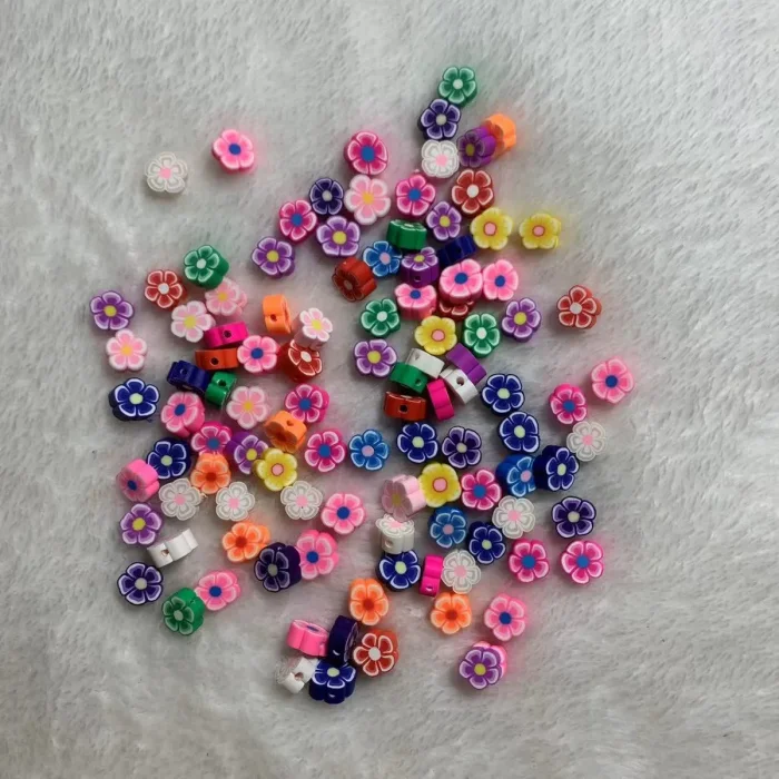 polymer clay beads(100pcs)