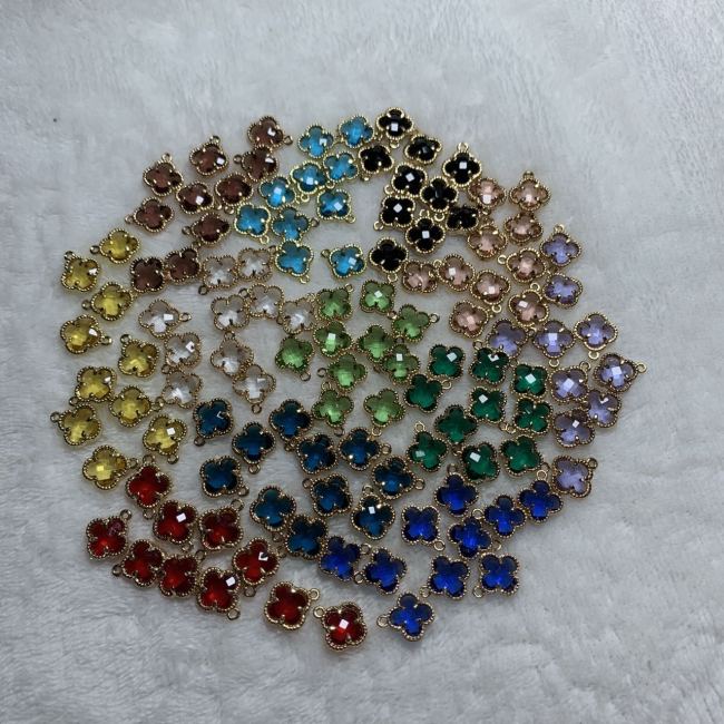 Four Leaf Clover charm(10pcs)