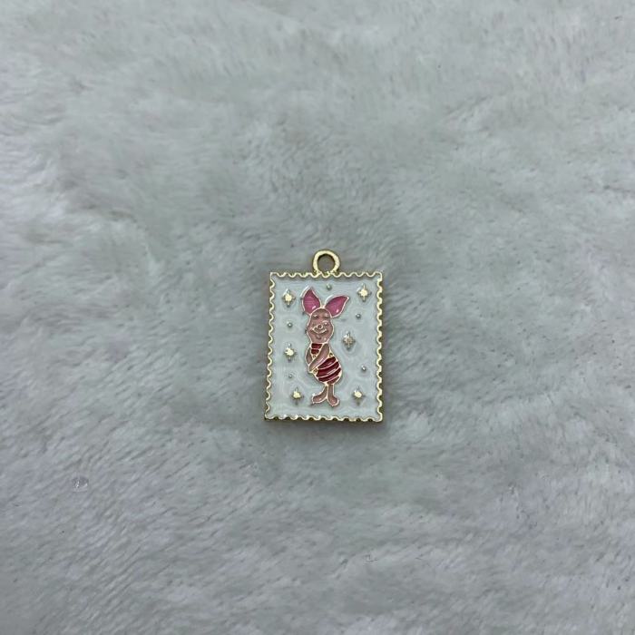 pig and bear charms(10pcs)