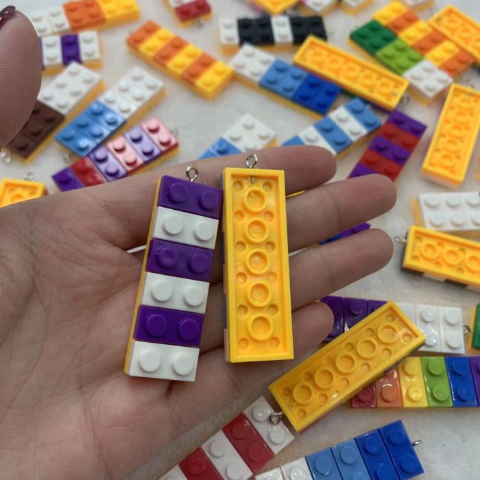 building block charms(10pcs)