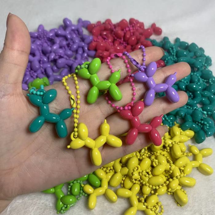 balloon dog charms(10pcs)