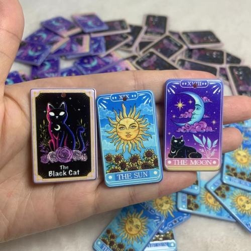 Tarot card charms(10pcs)