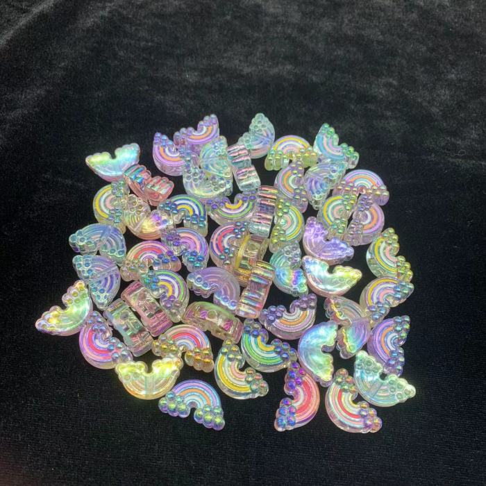 rainbow bead(10pcs)