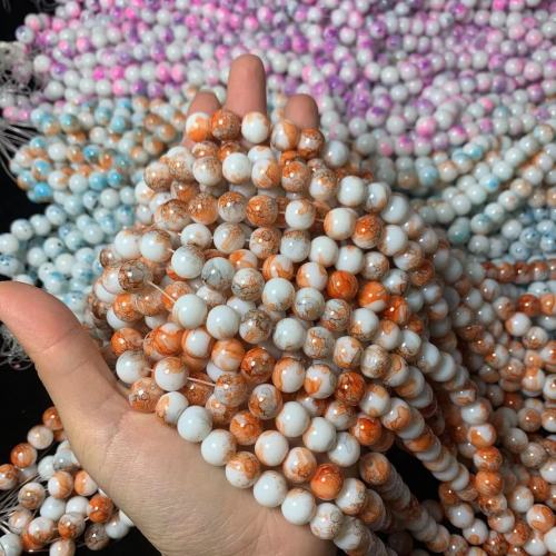 10mm marble bead (80pcs)