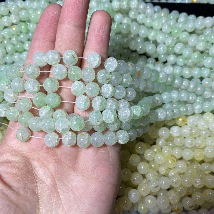 8mm jade break bead(100pcs)