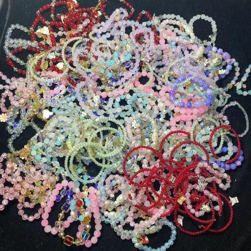 mix styles beaded bracelets(10pcs)