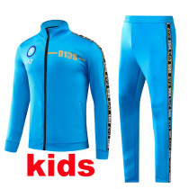 22-23 Napoli Blue Kids Jacket Tracksuit (童装)