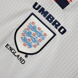 1998 England Home Retro Long Sleeve Soccer Jersey (长袖)