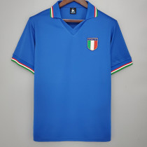 1982 Italy Home Retro Soccer Jersey