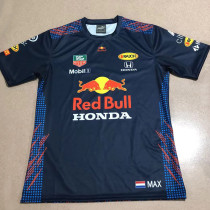 2022 Red Bull F1 Formula Royal Blue Short Sleeve Racing Suit