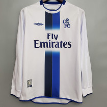 2003-2005 CHE Away Retro Long Sleeve Soccer Jersey (长袖)