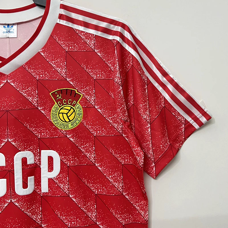 US$ 19.00 - 1988-1989 Soviet Union Home Retro Soccer Jersey - m.