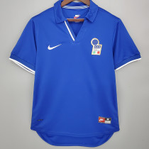 1998 Italy Home Retro Soccer Jersey