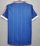 1982 France Home Retro Soccer Jersey