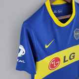 2010-2011 Boca Juniors Home Retro Soccer Jersey