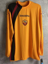 2005-2006 Roma Home Retro Long Sleeve Soccer Jersey (长袖)
