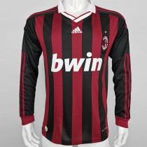 2009-2010 ACM Home Long Sleeve Retro Soccer Jersey (长袖)