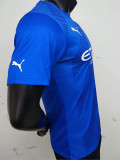 22-23 Man City GoalKeeper Blue Player Version Soccer Jersey