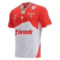 21-22 BIARRITZ Red Rugby Jersey (黑比亚里茨)