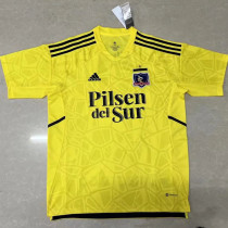 22-23 Colo-Colo Yellow GoalKeeper Soccer Jersey