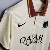 20-21 Roma Away Fans Soccer Jersey