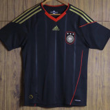 2010 Germany Black Retro Soccer Jersey