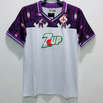 1992-1993 Fiorentina Away Retro Soccer Jersey