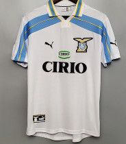1998-2000 Lazio Away White Retro Soccer Jersey