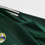 2012-2013 RMA Away Green Long Sleeve Retro Soccer Jersey (长袖)