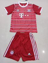 22-23 Bayern Home Kids Soccer Jersey