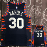 KNICKS RANDLE #30 Black Top Quality Hot Pressing NBA Jersey