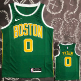 CELTICS TATUM #0 Green Top Quality Hot Pressing NBA Jersey