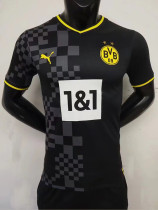 22-23 Dortmund Away Player Version Soccer Jersey