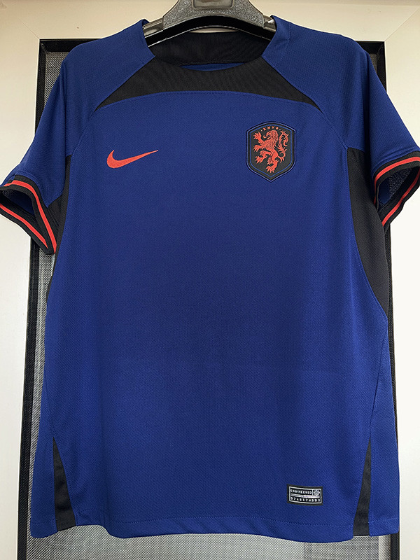 22-23 Netherlands Away World Cup Fans Soccer Jersey