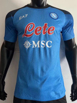 22-23 Napoli Home Player Version Soccer Jersey