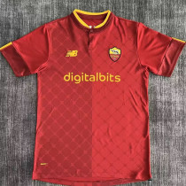 22-23 Roma Home Fans Soccer Jersey