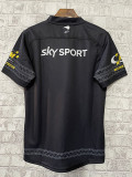 22-23 New Zealand Black World Cup Rugby Jersey