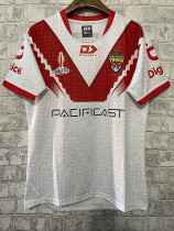 22-23 TONGA Away White World Cup Rugby Jersey 汤加
