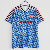 1990-1992 Man Utd Away Retro Soccer Jersey