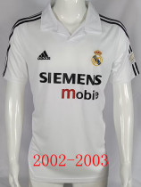 2002-2003 RMA Home Retro Soccer Jersey