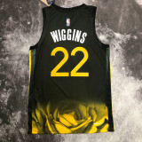 22-23 WARRIORS WIGGINS #22 Black City Edition Top Quality Hot Pressing NBA Jersey